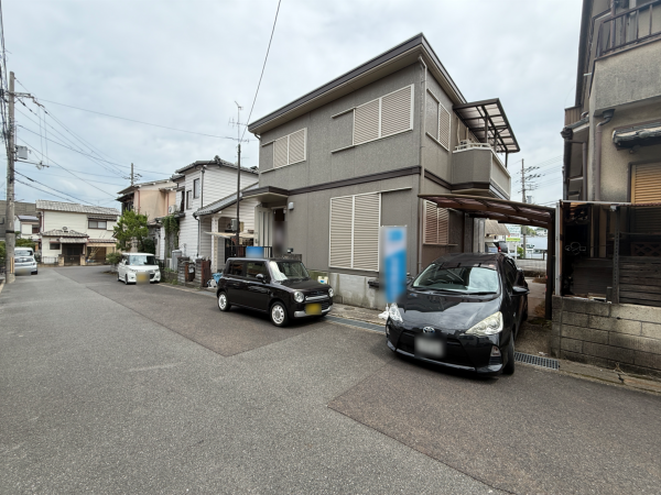 京田辺市薪、中古一戸建ての外観画像です