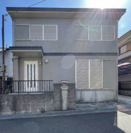 京田辺市薪、中古一戸建ての外観画像です