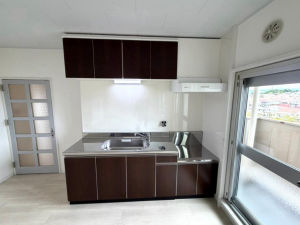 枚方市藤阪西町、中古マンションのキッチン画像です