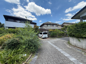 交野市星田西、中古一戸建ての外観画像です