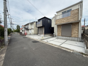交野市松塚、新築一戸建ての外観画像です