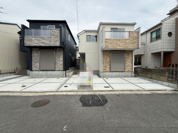 交野市松塚、新築一戸建ての外観画像です