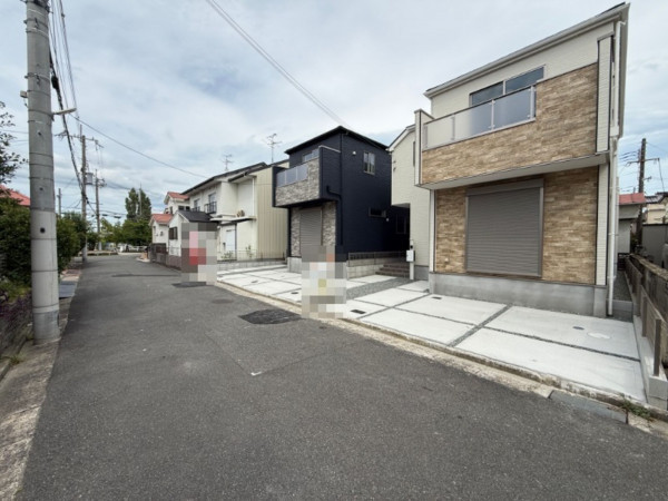 交野市松塚、新築一戸建ての外観画像です