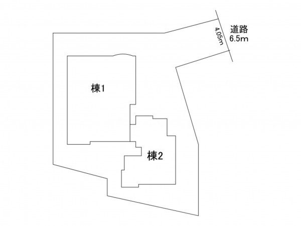 交野市妙見坂、中古一戸建ての間取り画像です