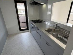 枚方市北山、中古マンションのキッチン画像です