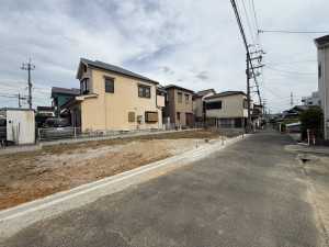 枚方市藤阪元町、土地の画像です
