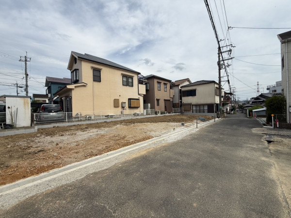 枚方市藤阪元町、土地の画像です