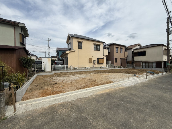 枚方市藤阪元町、土地の画像です