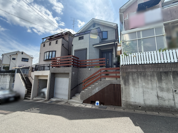 京田辺市薪、中古一戸建ての外観画像です