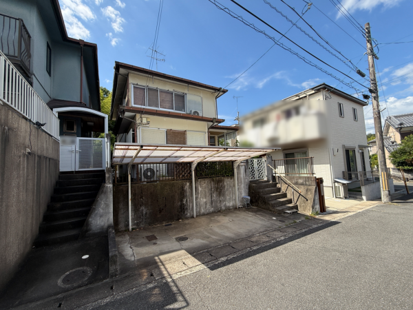 京田辺市薪、中古一戸建ての外観画像です