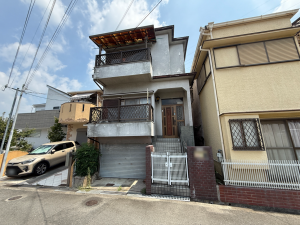 枚方市大峰元町、中古一戸建ての外観画像です