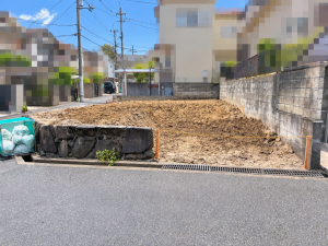 枚方市藤阪東町、土地の外観画像です