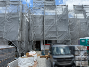 京田辺市薪、新築一戸建ての外観画像です