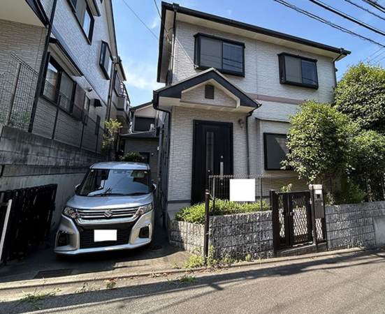 京田辺市薪、中古一戸建ての外観画像です