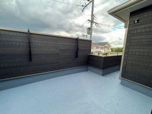 交野市梅が枝、中古一戸建てのバルコニー画像です