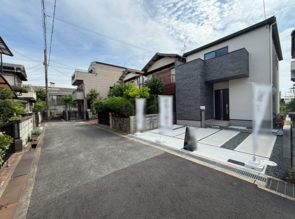 交野市天野が原町、新築一戸建ての外観画像です