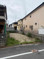 交野市幾野、土地の前面道路を含む現地写真画像です