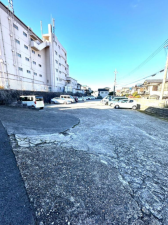 枚方市藤阪北町、土地の前面道路を含む現地写真画像です