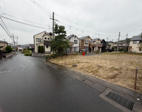 京田辺市薪、土地の画像です