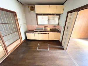 枚方市長尾西町、中古一戸建てのキッチン画像です