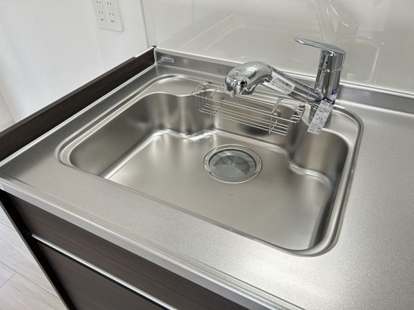 福岡市中央区高砂、中古マンションのキッチン画像です