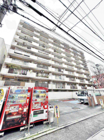 福岡市中央区大名、中古マンションの外観画像です