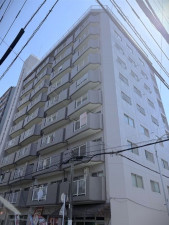 福岡市中央区港、中古マンションの外観画像です
