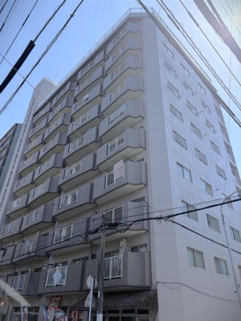 福岡市中央区港、中古マンションの外観画像です