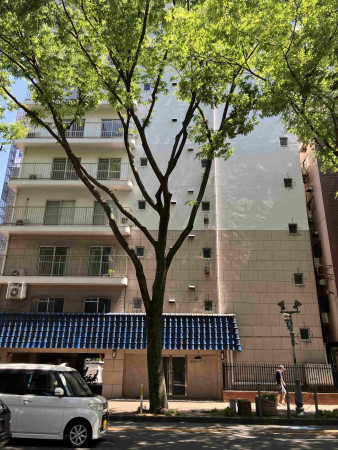 福岡市中央区警固、中古マンションの外観画像です