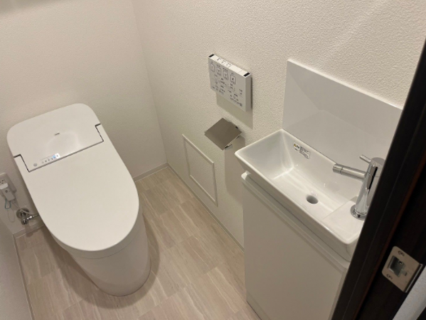 福岡市中央区今川、中古マンションのトイレ画像です