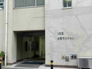 福岡市中央区薬院、中古マンションの外観画像です