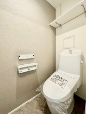 福岡市中央区清川、中古マンションのトイレ画像です