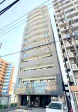 福岡市中央区清川、中古マンションの外観画像です