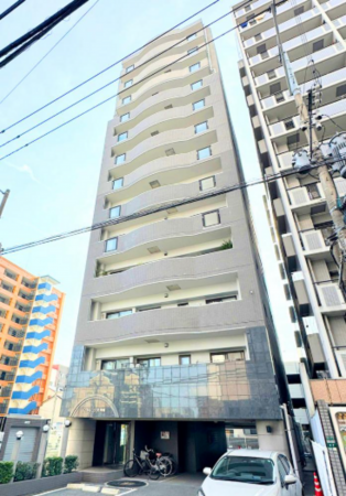 福岡市中央区清川、中古マンションの外観画像です