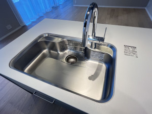 福岡市中央区赤坂、中古マンションのキッチン画像です