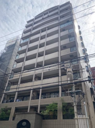 福岡市中央区薬院、中古マンションの外観画像です