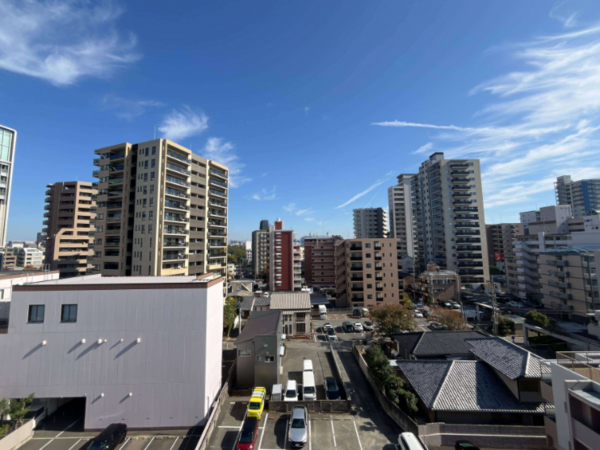 福岡市中央区鳥飼、中古マンションの周辺の街並み画像です