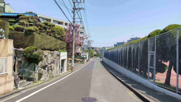 福岡市中央区御所ヶ谷、土地の周辺画像画像です