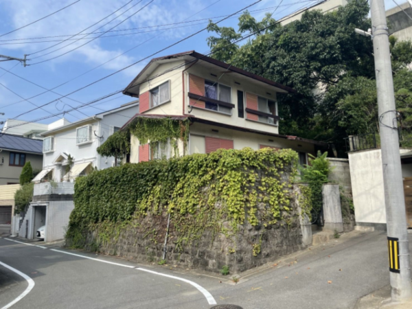 福岡市中央区輝国、土地の外観画像です