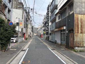 福岡市中央区高砂、土地の外観画像です