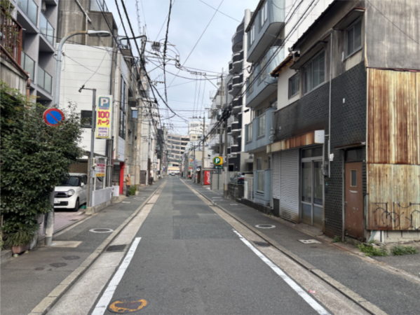 福岡市中央区高砂、土地の外観画像です
