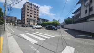 福岡市中央区鳥飼、土地の外観画像です