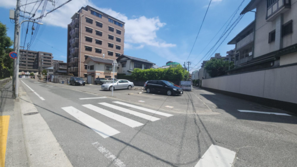 福岡市中央区鳥飼、土地の外観画像です