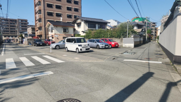 福岡市中央区鳥飼、土地の外観画像です