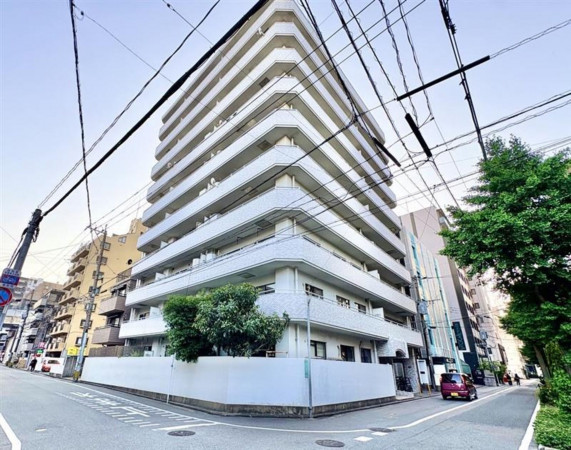 福岡市中央区大宮、中古マンションの外観画像です