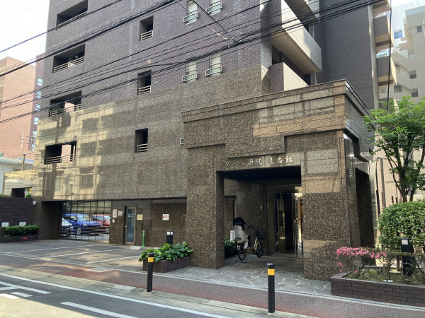 福岡市中央区薬院、中古マンションの外観画像です