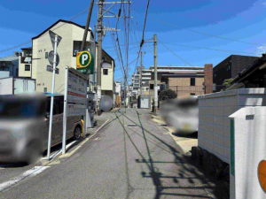 福岡市中央区地行、土地の外観画像です