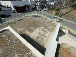福岡市中央区平和、土地の画像です