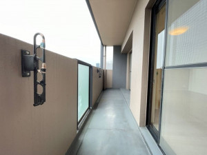 福岡市中央区港、中古マンションのバルコニー画像です