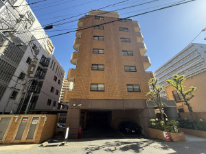 福岡市中央区荒戸、中古マンションの外観画像です